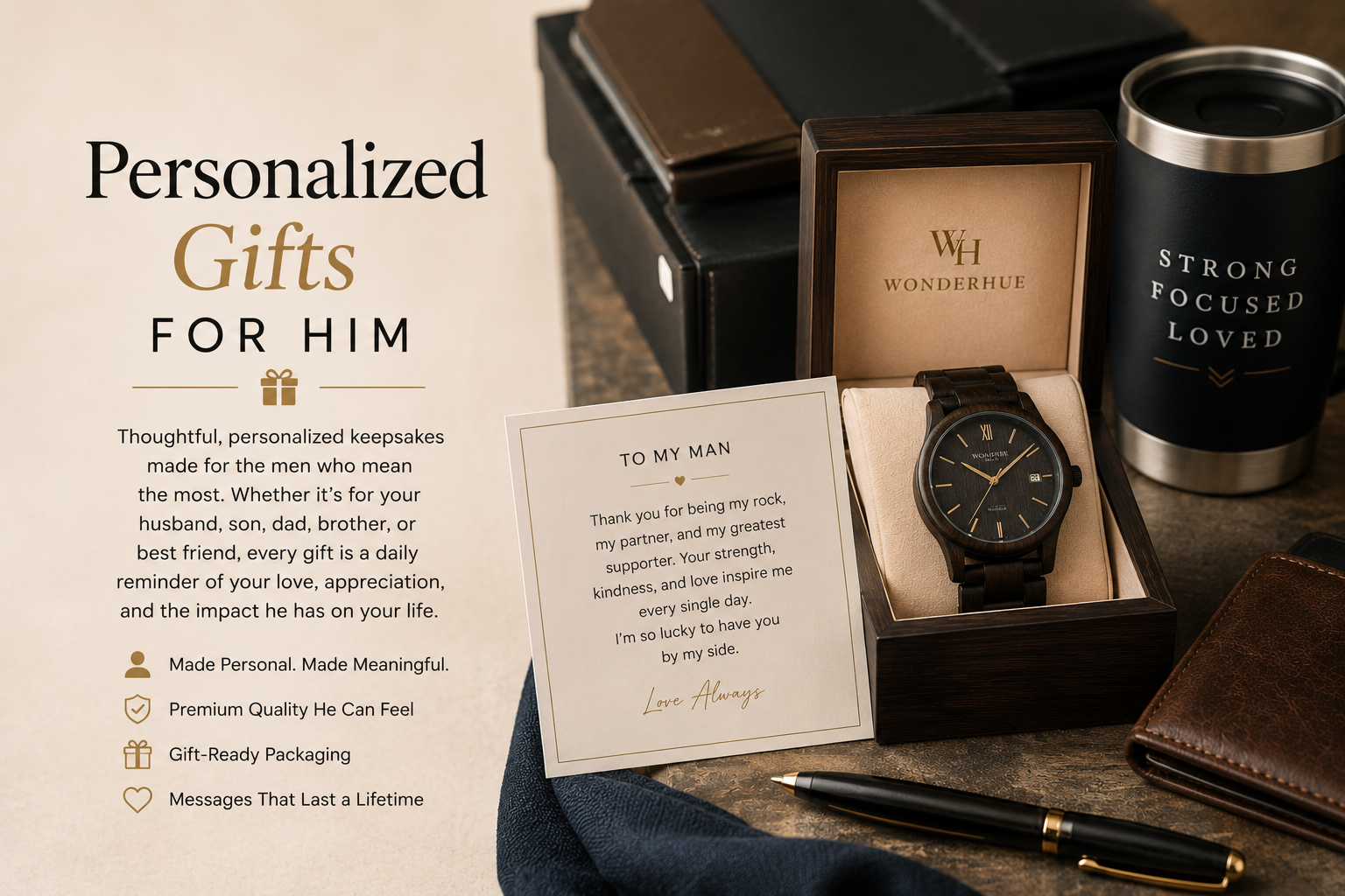 Personalized Gifts for Him