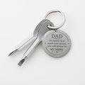 To My Dad Screwdriver Keychain – Personalized Gift For Dad | My Hero