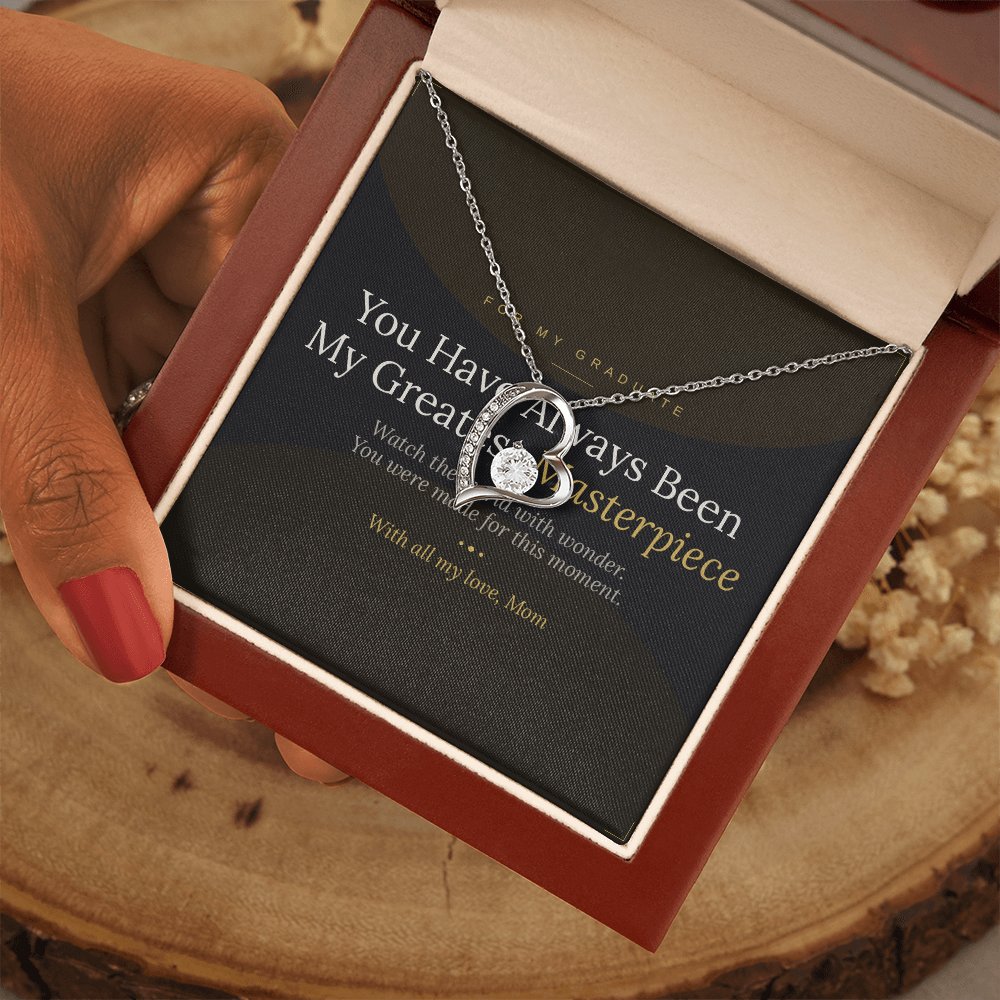 Graduation Gift Necklace For Daughter – Forever Love Necklace