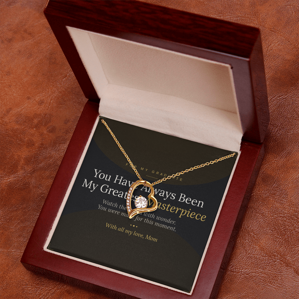Graduation Gift Necklace For Daughter – Forever Love Necklace