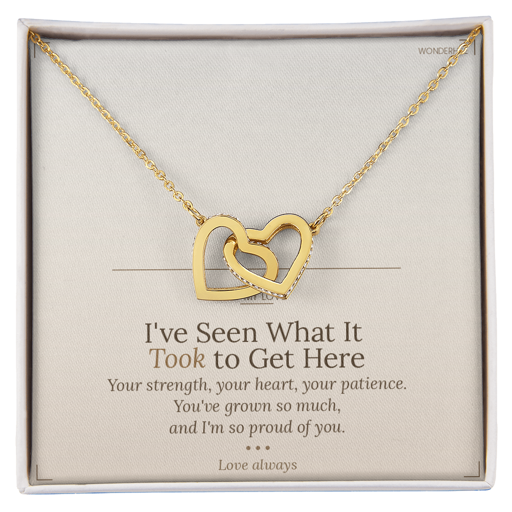 To My Partner – Graduation Gift Necklace | Personalized Message Card