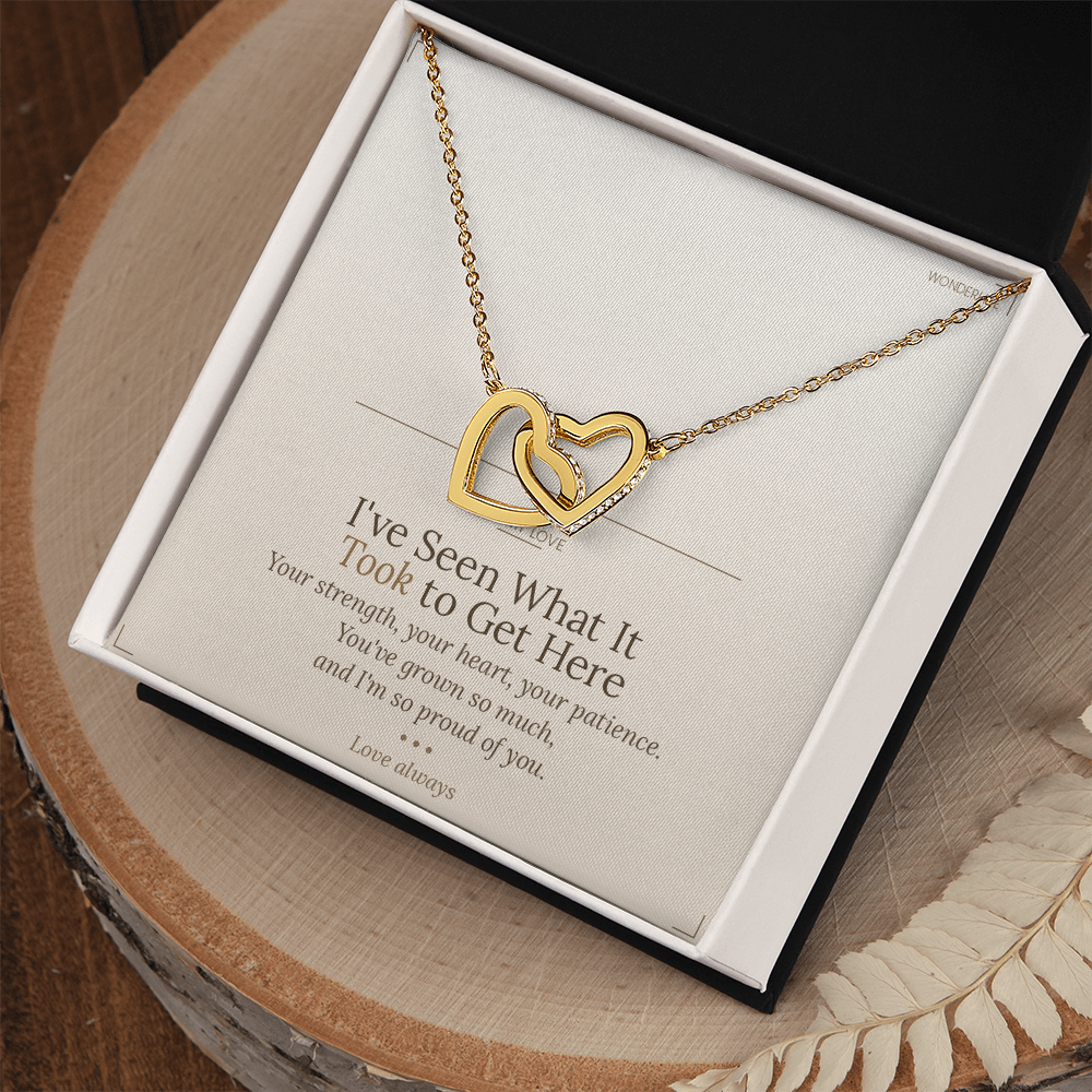 To My Partner – Graduation Gift Necklace | Personalized Message Card
