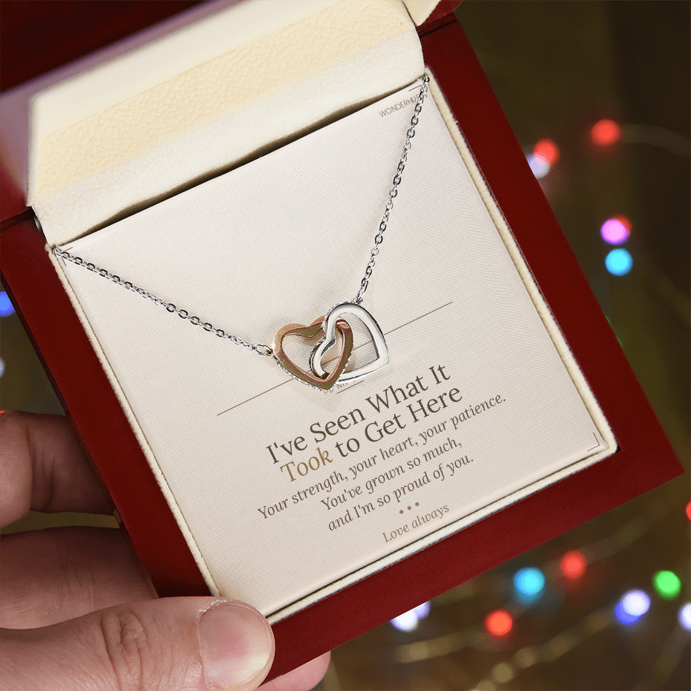 To My Partner – Graduation Gift Necklace | Personalized Message Card