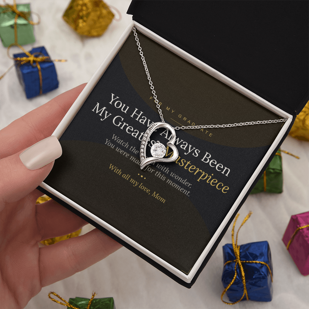 Graduation Gift Necklace For Daughter – Forever Love Necklace