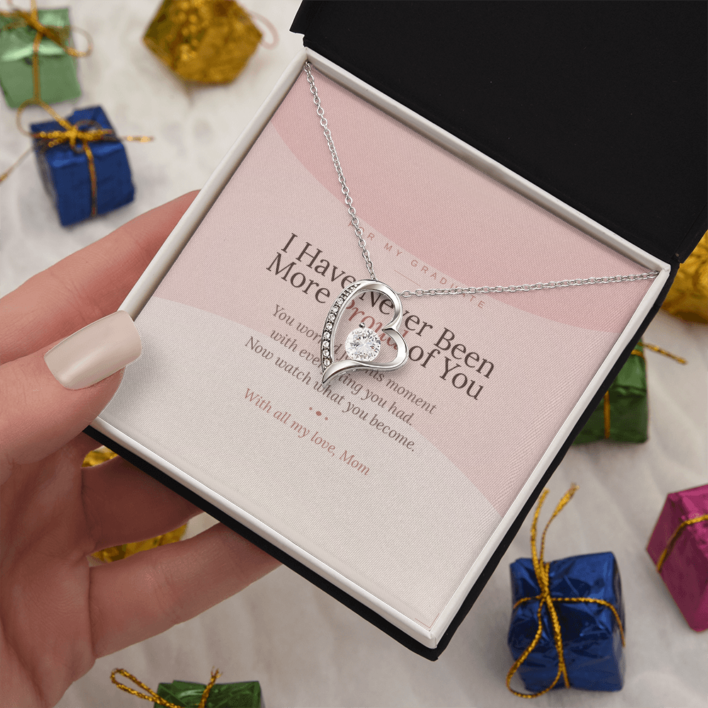 I've Never Been More Proud Of You – Graduation Necklace