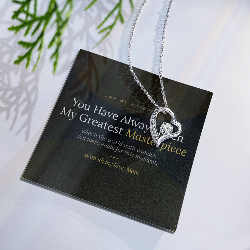 Graduation Gift Necklace For Daughter – Forever Love Necklace